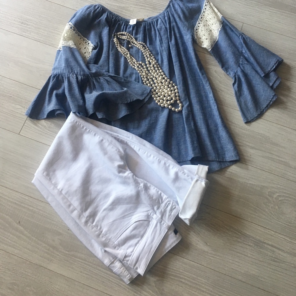 Chambray Shirt lightweight perfect for work/play
